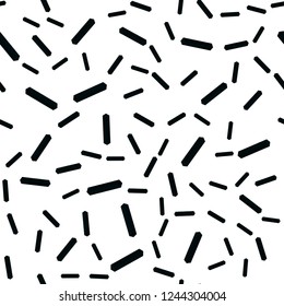 Dark BLUE vector seamless, isometric template with repeated sticks. Modern geometrical abstract illustration with Lines. Template for business cards, websites.