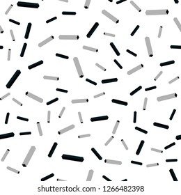 Dark BLUE vector seamless, isometric background with straight lines. Glitter abstract illustration with colorful sticks. Template for business cards, websites.