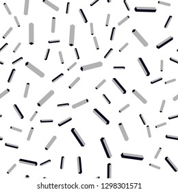Dark BLUE vector seamless, isometric background with straight lines. Lines on blurred abstract background with gradient. Design for textile, fabric, wallpapers.
