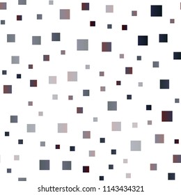 Dark BLUE vector seamless layout with lines, rectangles. Rectangles on abstract background with colorful gradient. Pattern for busines ad, booklets, leaflets