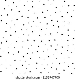 Dark BLUE vector seamless layout with circle shapes. Blurred decorative design in abstract style with bubbles. Pattern for design of fabric, wallpapers.
