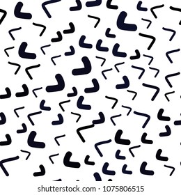 Dark BLUE vector seamless  pattern with lines, ovals. Colorful abstract illustration with gradient lines. The elegant pattern for brand book.