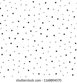 Dark BLUE vector seamless pattern with spheres. Modern abstract illustration with colorful water drops. Pattern for design of fabric, wallpapers.