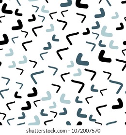 Dark BLUE vector seamless  template with liquid shapes. Brand-new colored illustration in marble style with gradient. Marble design for your web site.