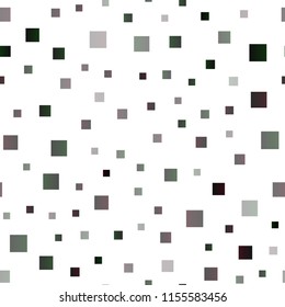 Dark BLUE vector seamless template with crystals, rectangles. Illustration with set of colorful rectangles. Pattern can be used for websites.