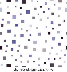 Dark BLUE vector seamless template with crystals, rectangles. Modern abstract illustration with colorful rectangles. Smart design for your business advert.