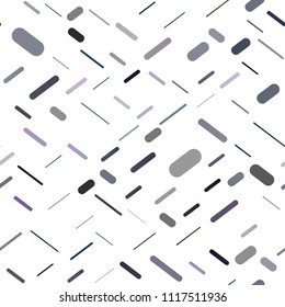 Dark BLUE vector seamless texture with colored lines. Modern geometrical abstract illustration with staves. The template can be used as a background.