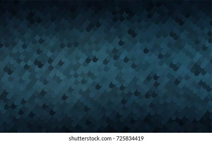 Dark BLUE vector shining cranked background. Brand-new colored illustration in blurry style with gradient. The polygonal design can be used for your web site.