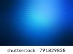 Dark BLUE vector shining triangular template. Glitter abstract illustration with an elegant design. Brand-new design for your business.