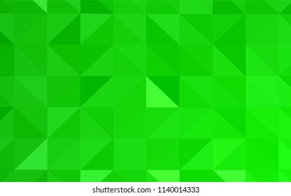 Dark BLUE vector shining triangular backdrop. Triangular geometric sample with gradient.  Template for cell phone's backgrounds.