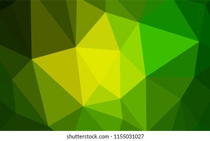 Dark BLUE vector shining triangular backdrop. Colorful illustration in abstract style with triangles. Textured pattern for your backgrounds.