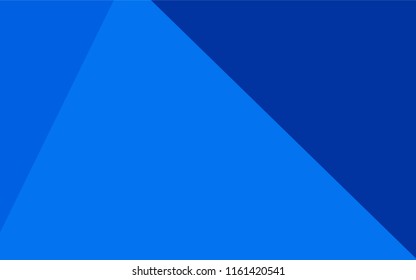 Dark BLUE vector shining triangular layout. Glitter abstract illustration with an elegant triangles. Triangular pattern for your design.