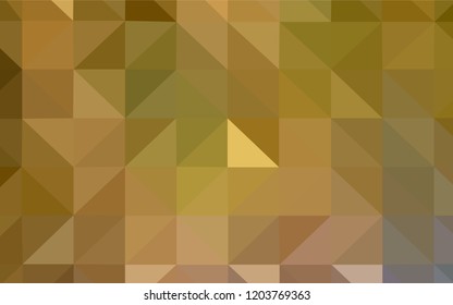 Dark BLUE vector shining triangular cover. Colorful abstract illustration with triangles. Template for cell phone's backgrounds.