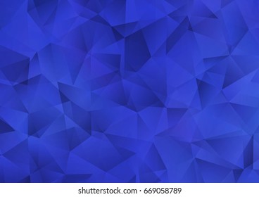 Dark BLUE vector shining triangular pattern. Modern geometrical abstract illustration with gradient. Brand-new style for your business design. Dark BLUE vector shining triangular pattern. Modern geometrical abstract illustration with gradient. Brand-new style for your business design.