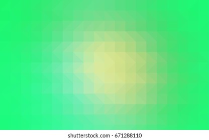 Dark BLUE vector shining triangular pattern. A sample with polygonal shapes. The best triangular design for your business.
