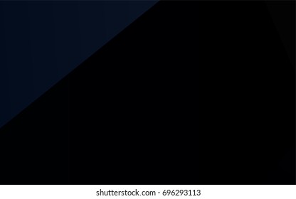 Dark BLUE vector shining triangular template. Creative geometric illustration in Origami style with gradient. A completely new design for your business.