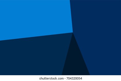 Dark BLUE vector shining triangular template. Colorful illustration in abstract style with gradient. A completely new design for your business.