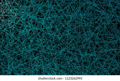 Dark BLUE vector of small triangles on white background. Illustration of abstract texture of triangles. Pattern design for banner, poster, cover.