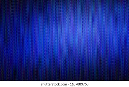 Dark BLUE vector template with abstract circles. A completely new color illustration in marble style. A completely new template for your business design.