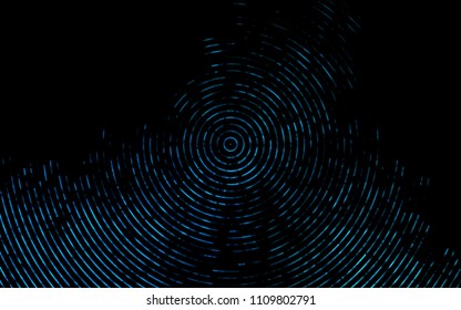 Dark BLUE vector template with abstract lines. Colorful illustration in abstract marble style with gradient. A new texture for your  ad, booklets, leaflets.