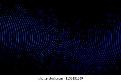 Dark BLUE vector template with abstract lines. Brand new colored illustration in marble style with gradient. Marble design for your web site.
