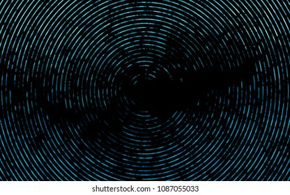 Dark BLUE vector template with bent lines. Brand new colored illustration in marble style with gradient. A completely new template for your business design.