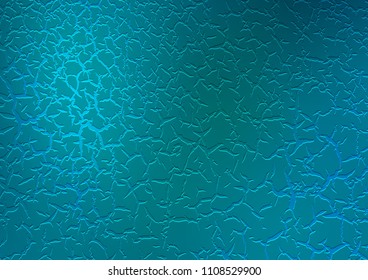 Dark BLUE vector template with bent ribbons. Colorful illustration in abstract marble style with gradient. The best blurred design for your business.