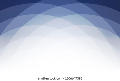 Dark BLUE vector template with bent lines. Brand new colored illustration in marble style with gradient. A completely new memphis design for your business.