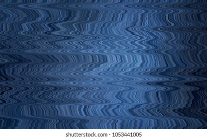 Dark BLUE vector template with bubble shapes. Creative geometric illustration in marble style with gradient. The elegant pattern for brand book.
