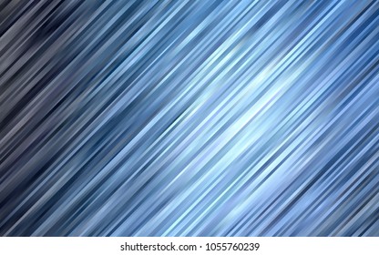 Dark BLUE vector template with bubble shapes. A sample with blurred bubble shapes. A completely new marble design for your business.