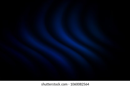Dark BLUE vector template with bubble shapes. An elegant bright illustration with gradient. New composition for your brand book.