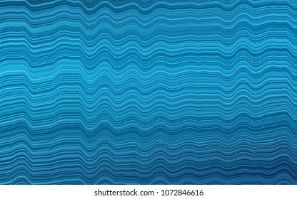 Dark BLUE vector template with bubble shapes. A vague circumflex abstract illustration with gradient. Textured wave pattern for backgrounds.