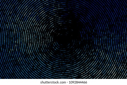 Dark BLUE vector template with bubble shapes. Shining crooked illustration in marble style. New composition for your brand book.