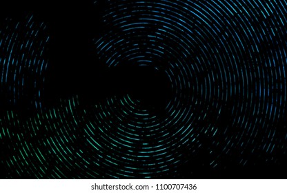 Dark BLUE vector template with bubble shapes. Brand new colored illustration in marble style with gradient. Textured wave pattern for backgrounds.