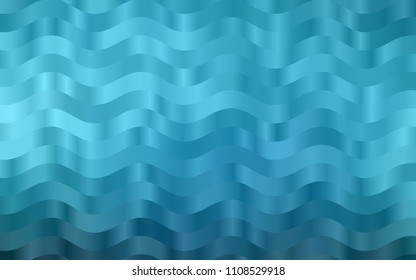 Dark BLUE vector template with bubble shapes. Creative geometric illustration in marble style with gradient. Pattern for your business design.