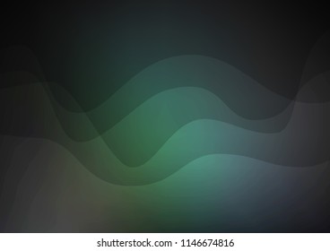 Dark BLUE vector template with bubble shapes. Brand new colored illustration in marble style with gradient. Marble design for your web site.