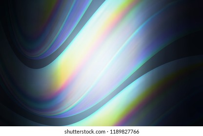 Dark BLUE vector template with bubble shapes. Colorful illustration in abstract marble style with gradient. Textured wave pattern for backgrounds.