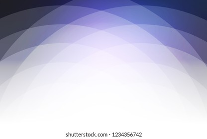 Dark BLUE vector template with bubble shapes. A vague circumflex abstract illustration with gradient. A new texture for your  ad, booklets, leaflets.