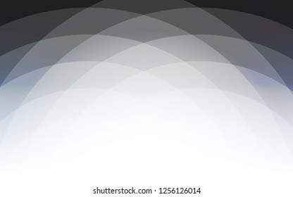 Dark BLUE vector template with bubble shapes. Shining crooked illustration in marble style. New composition for your brand book.