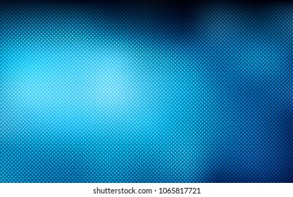 Dark BLUE vector template with circles. Modern abstract illustration with colorful water drops. Completely new template for your brand book.