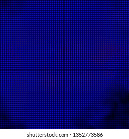 Dark BLUE vector template with circles. Colorful illustration with gradient dots in nature style. Design for your commercials.