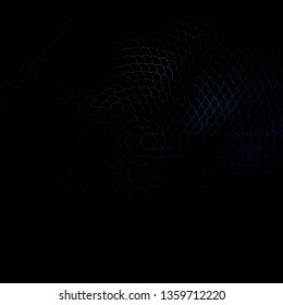Dark BLUE vector template with circles. Illustration with set of shining colorful abstract spheres. New template for your brand book.