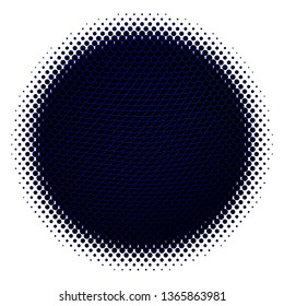 Dark BLUE vector template with circles. Glitter abstract illustration with colorful drops. Pattern for booklets, leaflets.