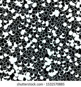 Dark BLUE vector template with circles. Modern abstract illustration with colorful circle shapes. Pattern for wallpapers, curtains.