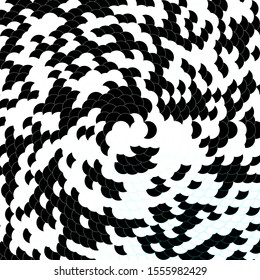 Dark BLUE vector template with circles. Colorful illustration with gradient dots in nature style. Pattern for booklets, leaflets.
