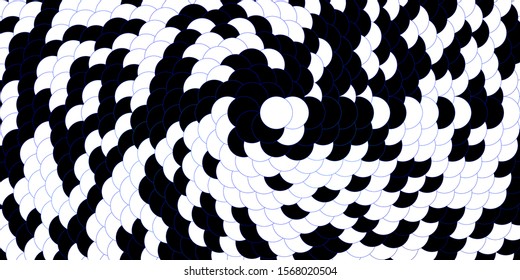 Dark BLUE vector template with circles. Abstract illustration with colorful spots in nature style. Pattern for websites.