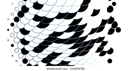 Plantilla de vector azul oscuro con círculos. Ilustración abstracta brillante con gotas coloridas. Patrón para sitios web, páginas de inicio.