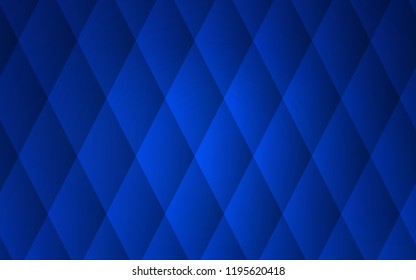 Dark BLUE vector template with crystals, rectangles. Illustration with set of colorful rectangles. Modern template for your landing page.