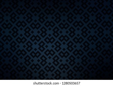 Dark BLUE vector template with crystals, rectangles. Beautiful illustration with rectangles and squares. Pattern for busines ad, booklets, leaflets