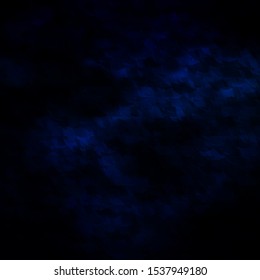 Dark BLUE vector template with crystals, triangles. Glitter abstract illustration with triangular shapes. Pattern for commercials.